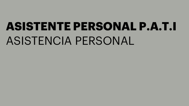 ASISTENTE PERSONAL P.A.T.I