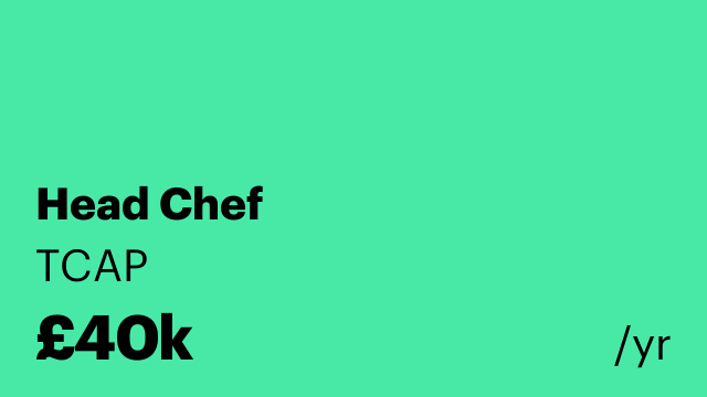 Head Chef