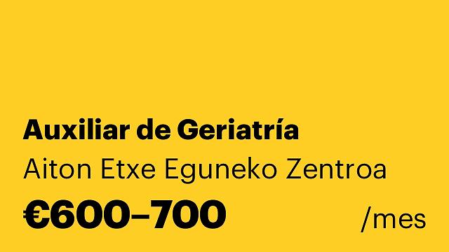 Auxiliar de Geriatría