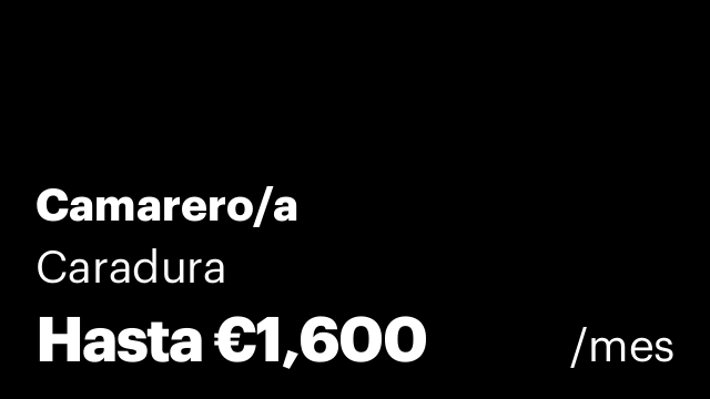 Camarero/a