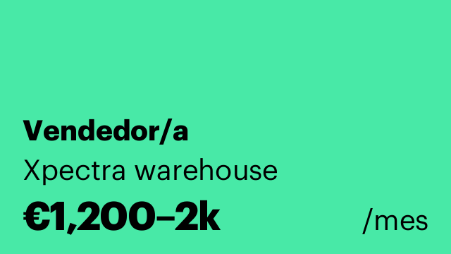Vendedor/a