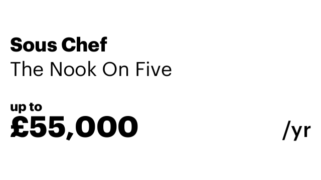 Sous Chef