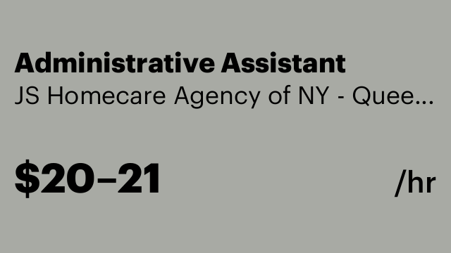 Administrative Assistant