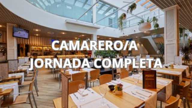 Camarero/a Jornada completa