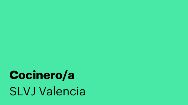 Cocinero/a