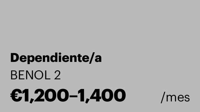 Dependiente/a
