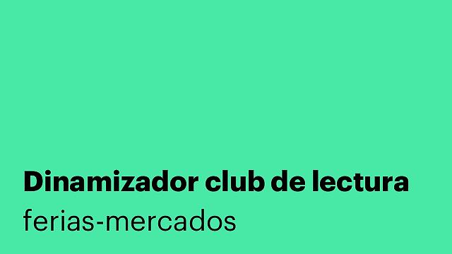 Dinamizador club de lectura