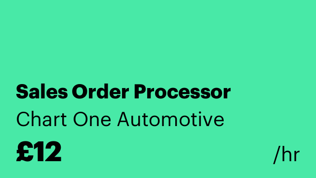Sales Order Processor