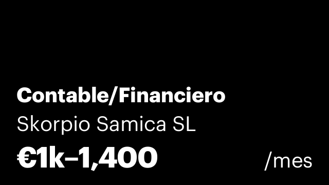 Contable/Financiero