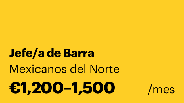 Jefe/a de Barra