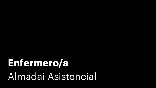 Enfermero/a