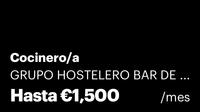 Cocinero/a