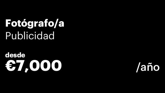 Fotógrafo/a