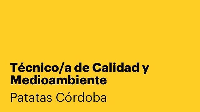 Técnico/a de Calidad y Medioambiente