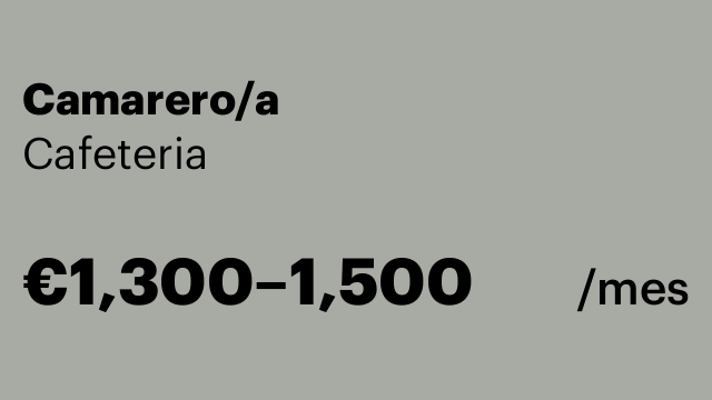 Camarero/a