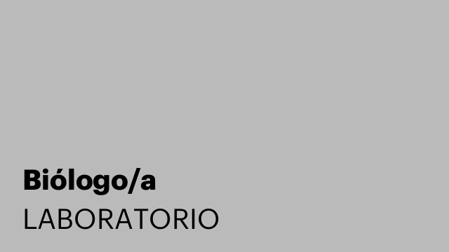 Biólogo/a