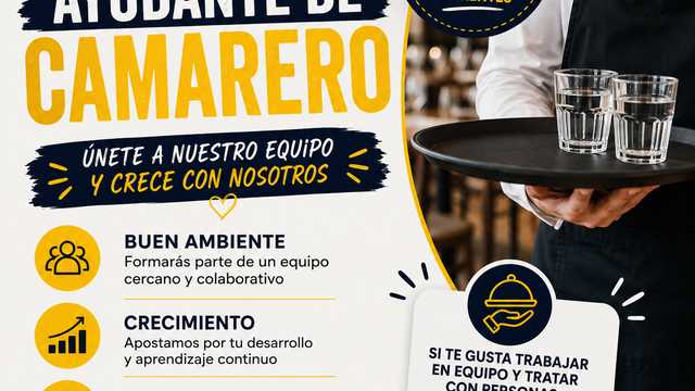 Ayudante de Camarero/a
