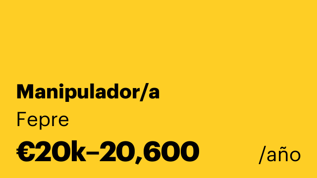 Manipulador/a