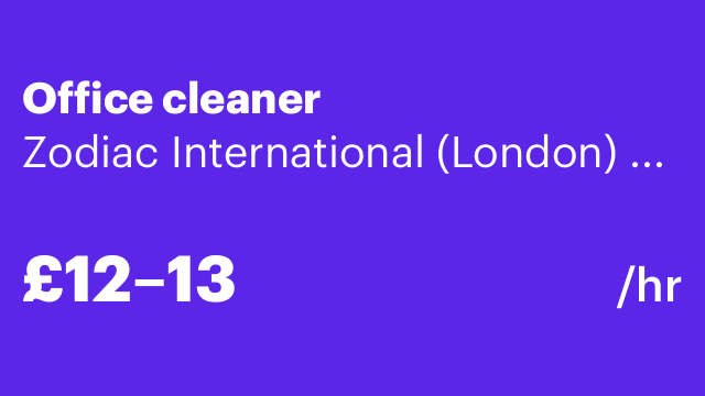 Office cleaner