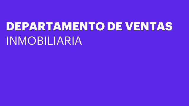 DEPARTAMENTO DE VENTAS