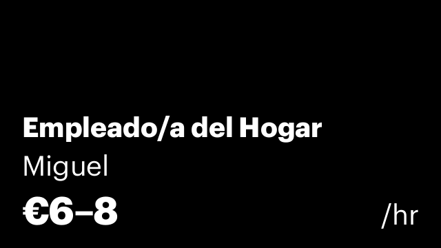 Empleado/a del Hogar