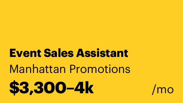 Event Sales Assistant