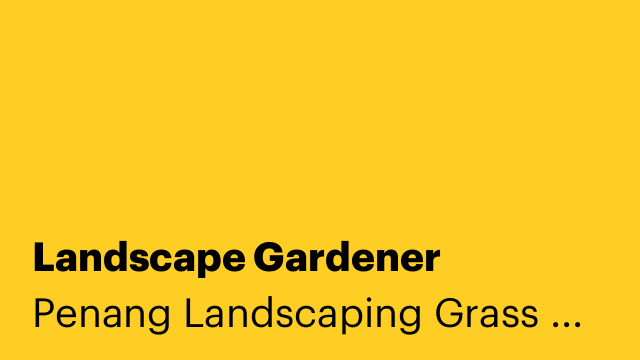 Landscape Gardener