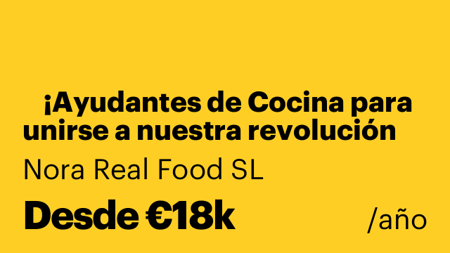 🍳 ¡Ayudantes de Cocina para unirse a nuestra revolución gastronómica!