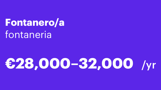Fontanero/a