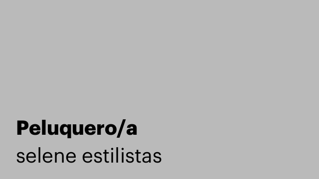 Peluquero/a