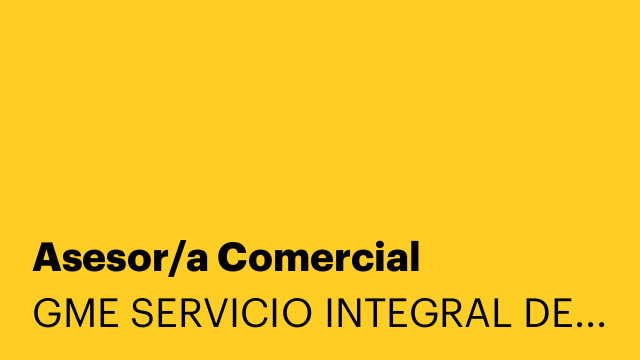 Asesor/a Comercial