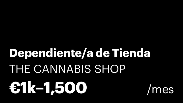 Dependiente/a de Tienda