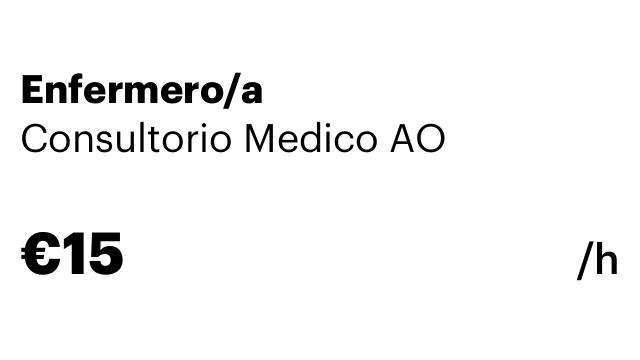 Enfermero/a
