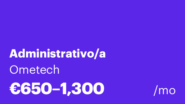 Administrativo/a