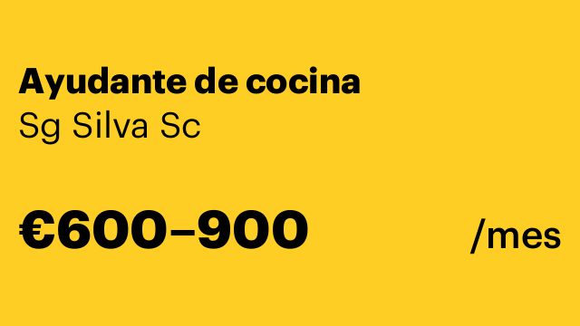 Ayudante de cocina