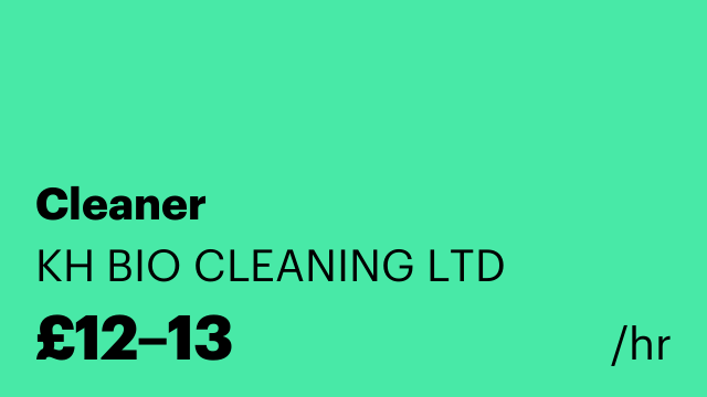 Cleaner