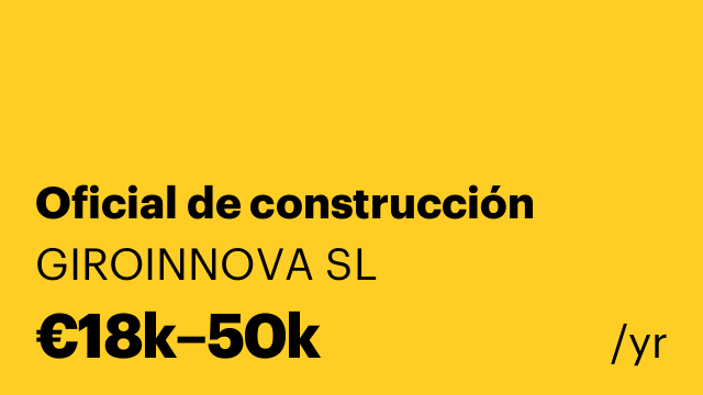 Oficial de construcción