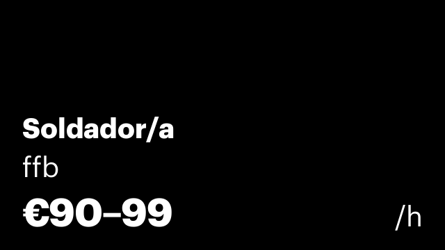 Soldador/a