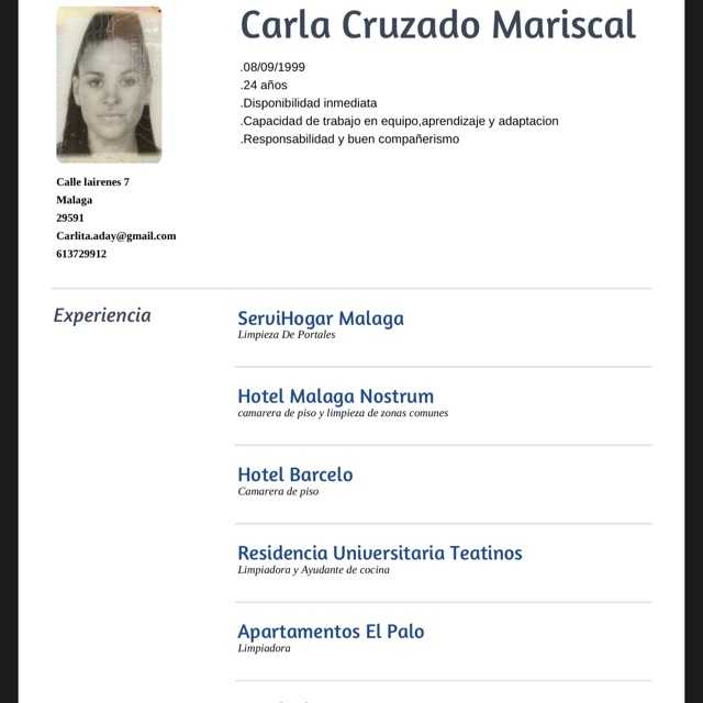 Candidate avatar