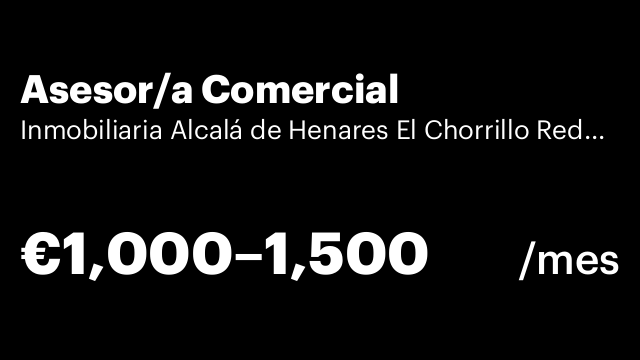 Asesor/a Comercial
