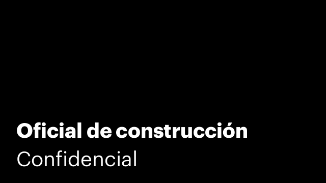 Oficial de construcción