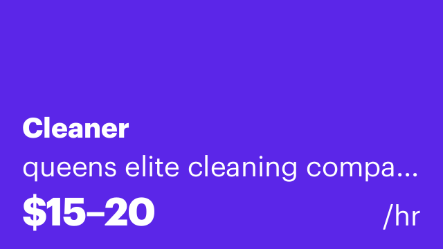 Cleaner