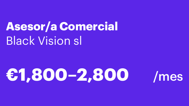 Asesor/a Comercial
