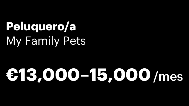Peluquero/a