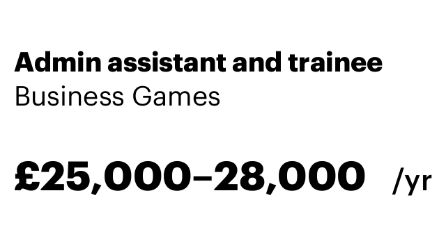 Admin assistant and trainee