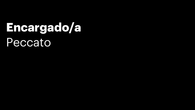 Encargado/a