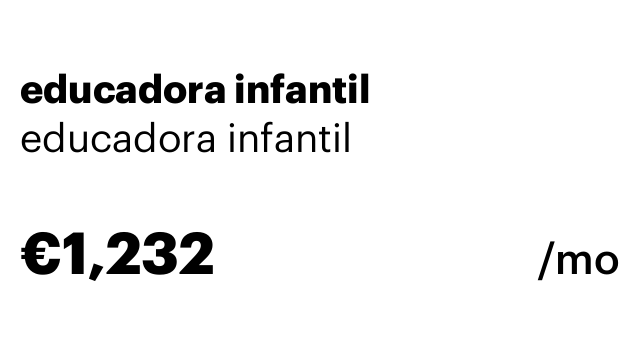 educadora infantil