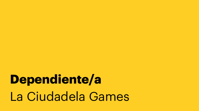 Dependiente/a