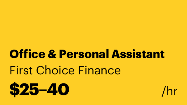 Office & Personal Assistant
