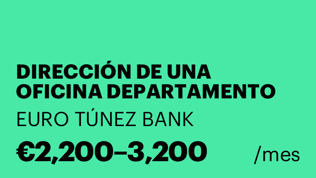 DIRECCIÓN DE UNA OFICINA DEPARTAMENTO FINANCIERO